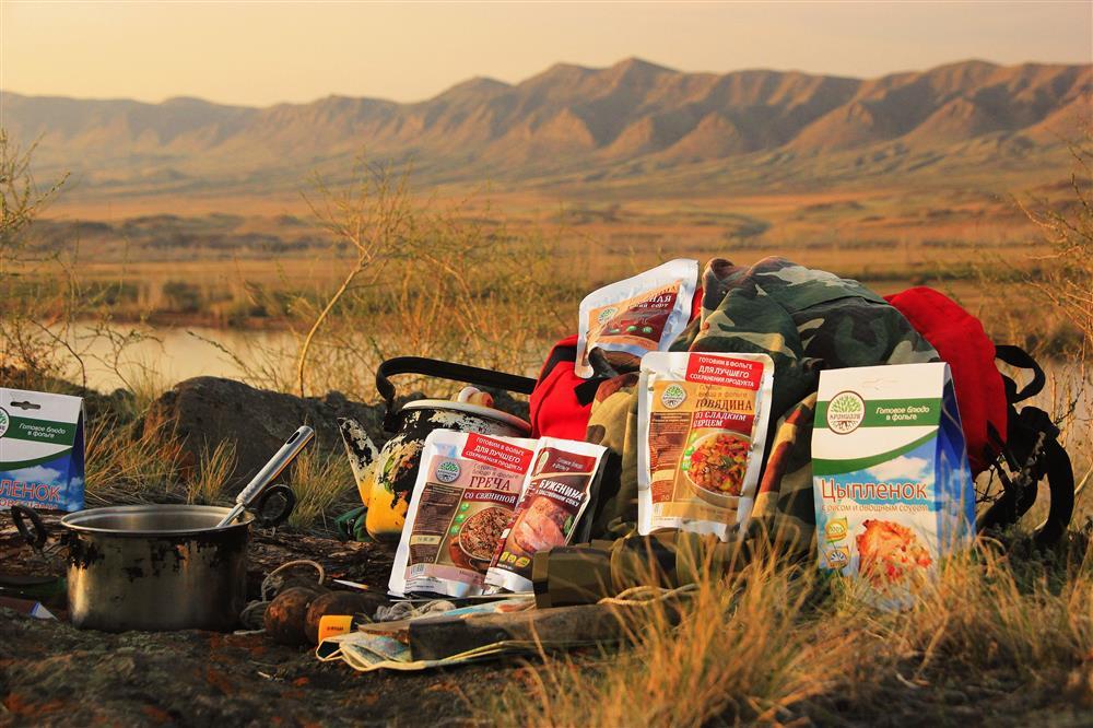 обед в походе